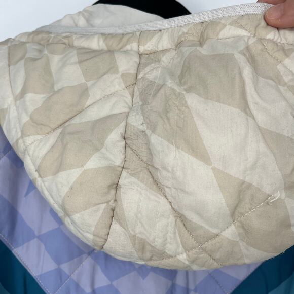 Free People Movement Packable Hooded Puffer Women's Medium Aztec Pria Full Zip - Picture 14 of 16